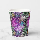 Gobelets En Papier Vivid Spotty Motif (Recto)
