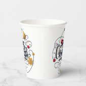 Gobelets En Papier Voeux de Noël (Droite)