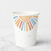 Gobelets En Papier Voici le Baby shower du Fils (Verso)