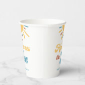 Gobelets En Papier Voici Le Baby shower Fils Boy (Droite)