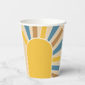 Gobelets En Papier Voici le Baby shower Son (Verso)