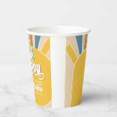 Gobelets En Papier Voici le Baby shower Son (Gauche)