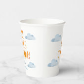 Gobelets En Papier Voici Le Baby shower Son Sunshine (Droite)