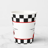 Gobelets En Papier Voiture Red Race | Parti Anniversaire de enfant (Gauche)