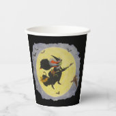 Gobelets En Papier "Vol de nuit !" (Recto)