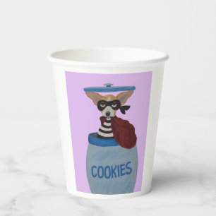Gobelets En Papier Voleur de biscuits Chihuahua