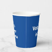 Gobelets En Papier Vote Blue en 2024 (Droite)