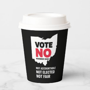 Gobelets En Papier Votez Non Novembre Question 1