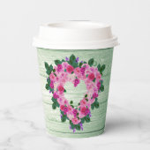 Gobelets En Papier Votre Beau Cœur (Verso)