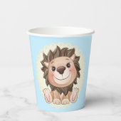 Gobelets En Papier Vous êtes Grrreat Cute Lion Baby Boy tasse de papi (Verso)