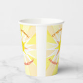 Gobelets En Papier Vous êtes mon Baby shower Sunshine (Gauche)