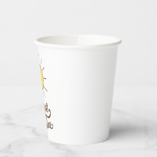 Gobelets En Papier Vous Êtes Mon Soleil (Gauche)