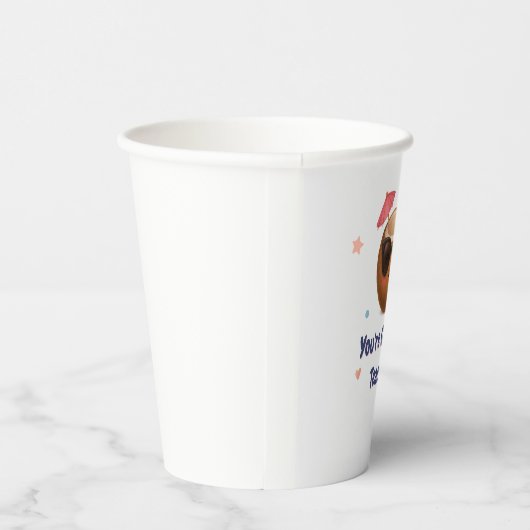 Gobelets En Papier Vous êtes un enseignant Cool - Coconut Party Paper (Droite)