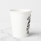 Gobelets En Papier Vous Pouvez Secourir L'Amour (Droite)