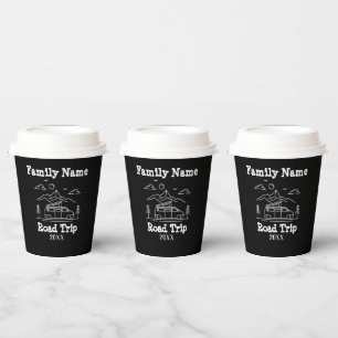 Gobelets En Papier Voyage routier familial sur mesure RV