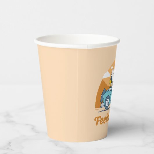Gobelets En Papier Voyage sur route | Arachides se sentent libres (Droite)