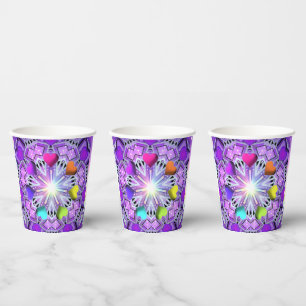 Gobelets En Papier W2 pourpre