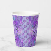 Gobelets En Papier W2 pourpre (Droite)