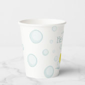 Gobelets En Papier Waddle It Be He or She Rubber Duck Genre Reveal (Recto)