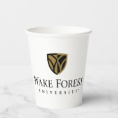 Gobelets En Papier Wake Forest University Wordmark (Recto)