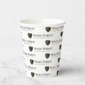 Gobelets En Papier Wake Forest University Wordmark (Gauche)