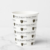 Gobelets En Papier Wake Forest University Wordmark (Droite)