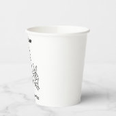 Gobelets En Papier WAN Man À Votre Service Retro Tech (Gauche)