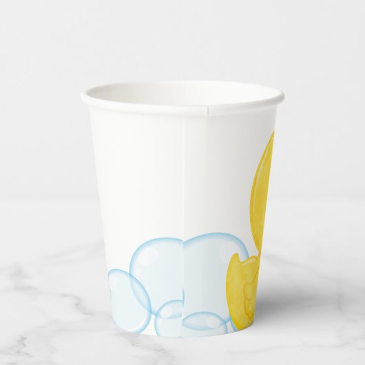 Gobelets En Papier Watercolor Rubber Duck Party (Droite)