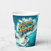 Gobelets En Papier Waves & Wanderlust Collection (Verso)