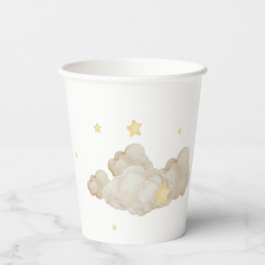 Gobelets En Papier We Are Over The Moon Teddy Bear Baby Shower (Verso)