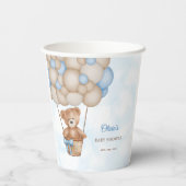 Gobelets En Papier We Can Bearly Wait Baby Shower (Verso)