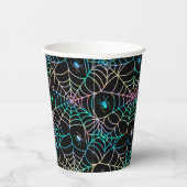 Gobelets En Papier Webs éffrayants et caniveaux Déplaisants Halloween (Droite)