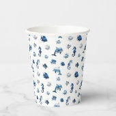 Gobelets En Papier Wedgewood Blue Ocean Créatures ! (Gauche)