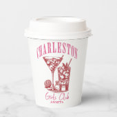 Gobelets En Papier week-end charleston bachelorette (Recto)