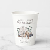 Gobelets En Papier Week-end spa Bachelorette (Verso)