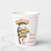 Gobelets En Papier WENDELITO Cinco de Mayo Paper Cup (Verso)