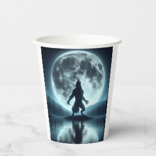 Gobelets En Papier Werewolf