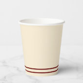 Gobelets En Papier Western Horseshoe Mariage (Verso)