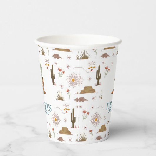 Gobelets En Papier Western Wild West Cowboy fête d'anniversaire (Droite)