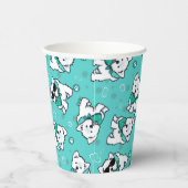 Gobelets En Papier Westies Cutieface KiniArt (Droite)