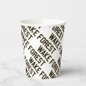 Gobelets En Papier WFU | Wake Forest (Gauche)