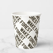 Gobelets En Papier WFU | Wake Forest (Recto)