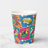 Gobelets En Papier Wham ! Bam ! - Retro Comic Explosions Pop Art (Droite)