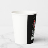 Gobelets En Papier What Funny Cat Pushing Christmas Tree Over Cat Xma (Droite)