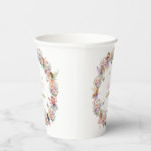 Gobelets En Papier Whimsical flower fairy garden 2nd birthday (Droite)