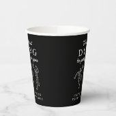 Gobelets En Papier Whimsical Hand Drawn Skeletons Halloween Party (Gauche)