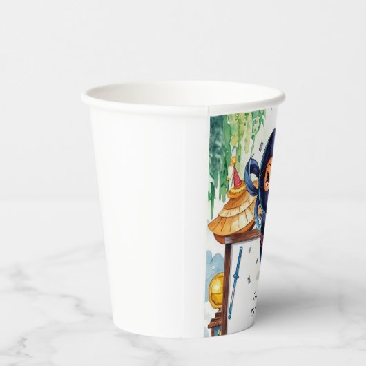 Gobelets En Papier Whimsical Spy Ninja Anniversaire (Droite)