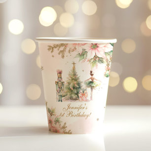 Gobelets En Papier Whimsical Winter Onederland the Nutcracker