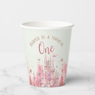 Gobelets En Papier Whimsical Winter Princess Fairytale Premier annive
