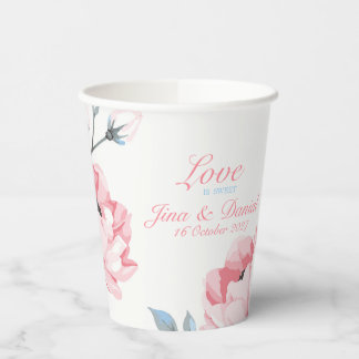 Gobelets En Papier Whispering Garden